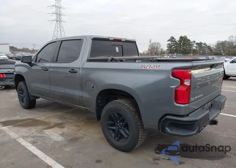 2020 Chevrolet Silverado 1500 4Wd Short Bed Lt Trail Boss из США, поврежденный, VIN 1GCPYFED0LZ108785